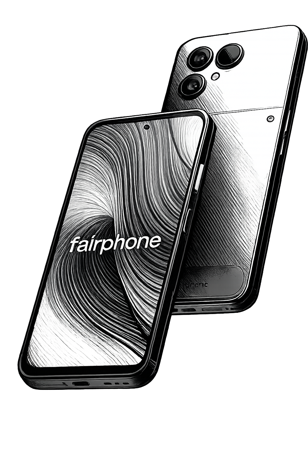 Mobile phone illustration